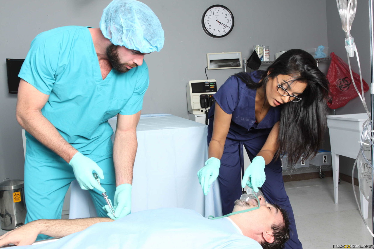 Black haired nurse Shazia Sahari gets her mouth and pussy banged by a doctor порно фото #422749585 | Doctor Adventures Pics, Charles Dera, Shazia Sahari, Nurse, мобильное порно