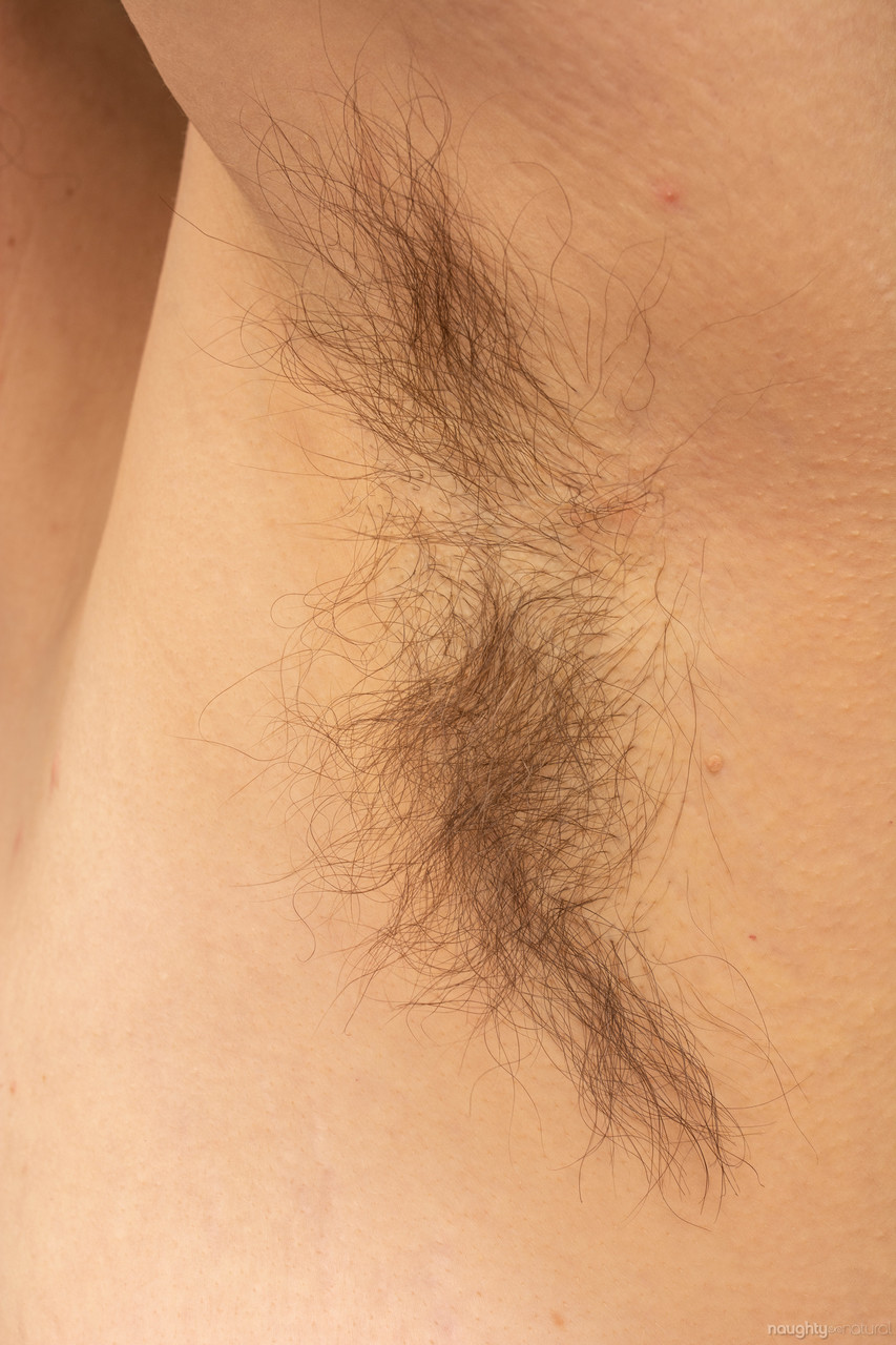 Hairy fatty Parts Authority flaunts her unshaved armpits & holes as she strips foto porno #428087432