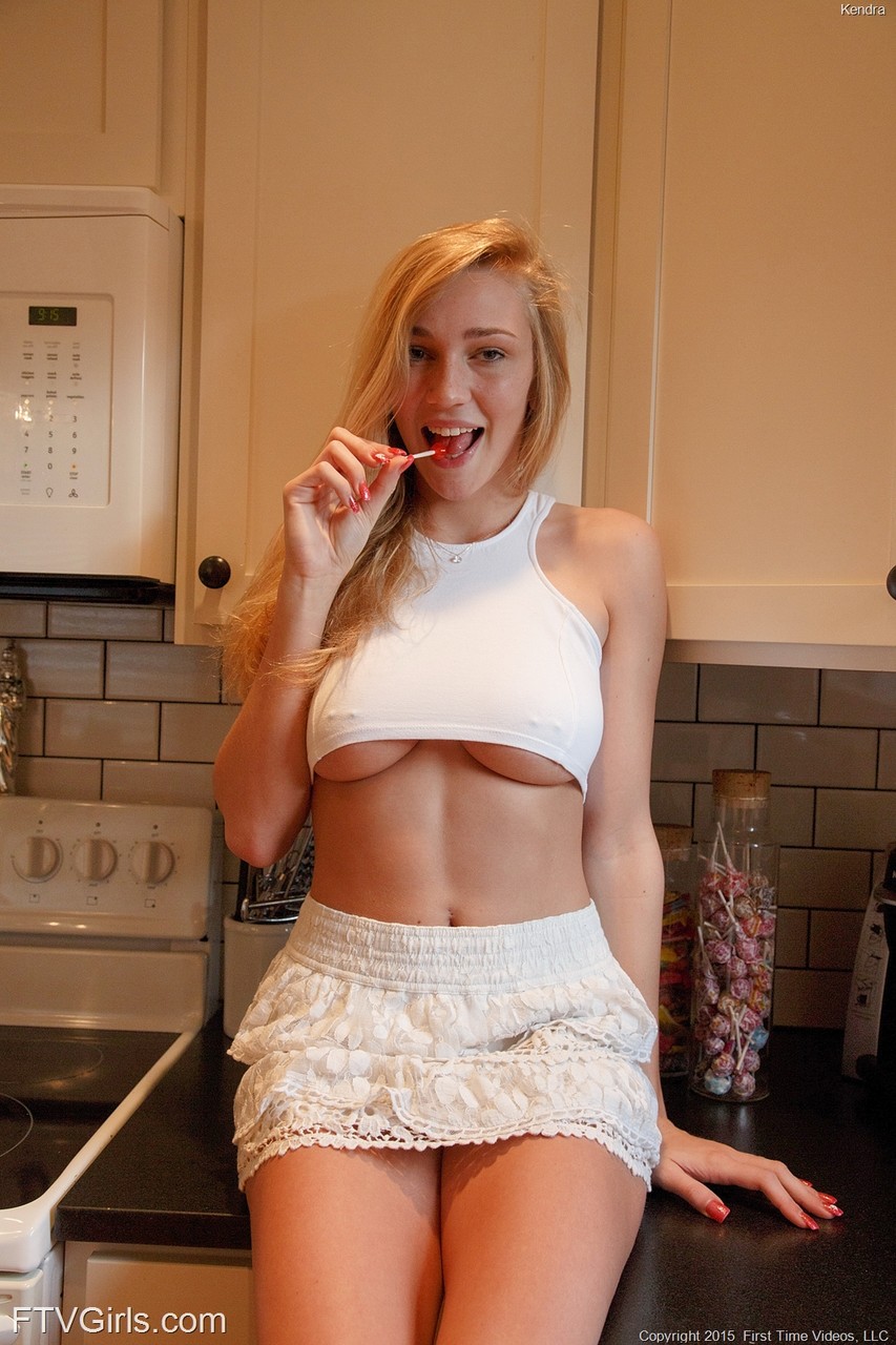 Blonde teen Kendra Sunderland unveils her great tits and toys her shaved cunt порно фото #422463501 | FTV Girls Pics, Kendra Sunderland, Teen, мобильное порно