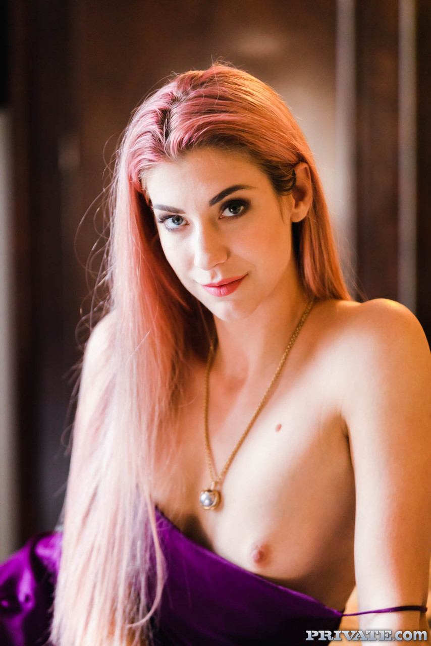 Pink-haired Hungarian Shona River rubs her boobs while getting fucked porno fotoğrafı #428376430