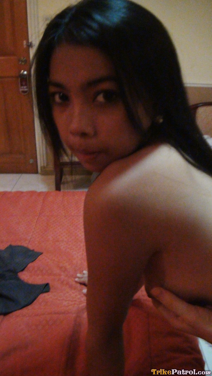 Adorable Filipina Jane Avila Stripping Naked And Giving A Sloppy Blowjob