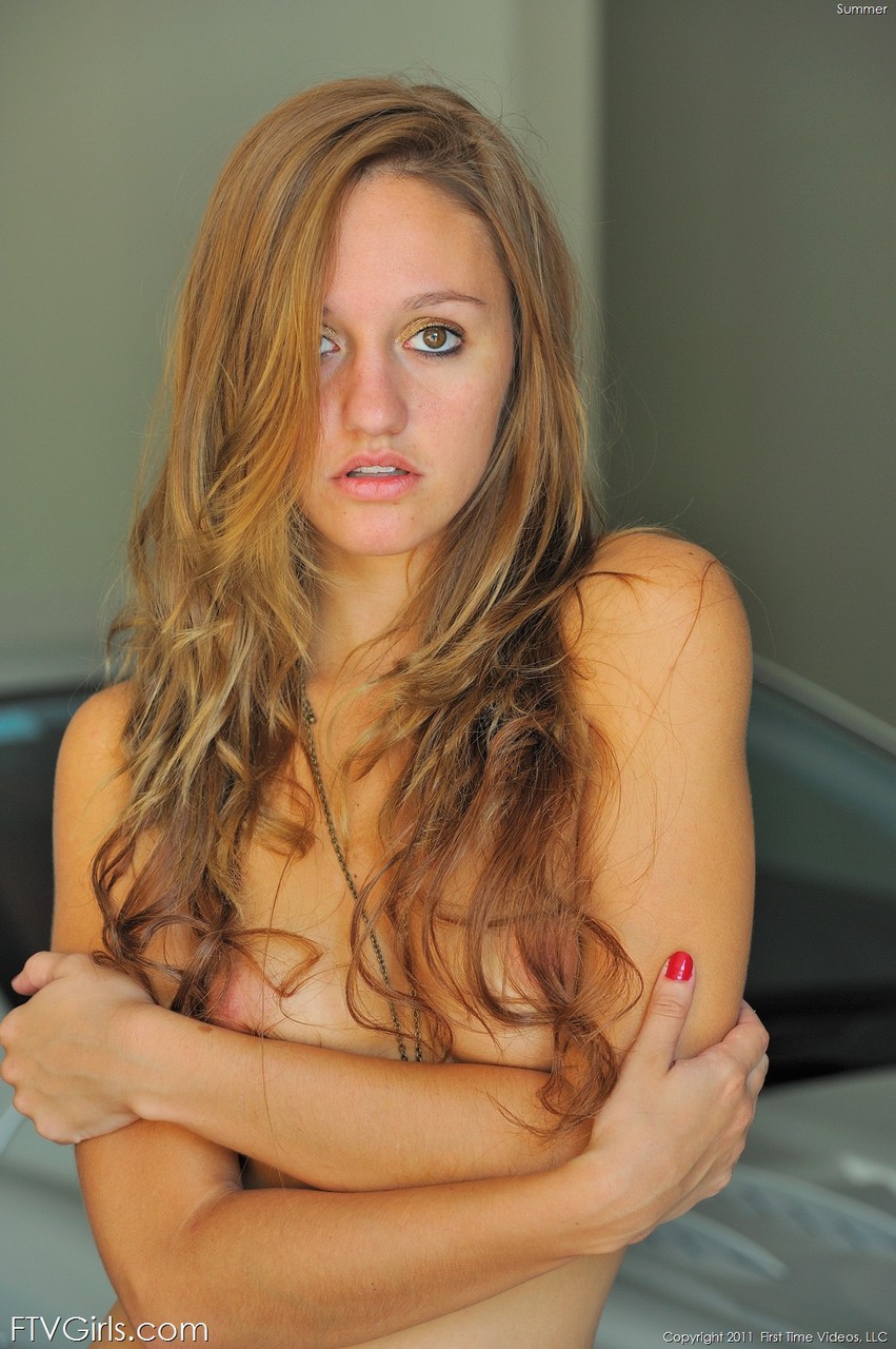Long-legged model Summer toys her bald beaver until reaching orgasm porn photo #424456132 | FTV Girls Pics, Summer, Babe, mobile porn