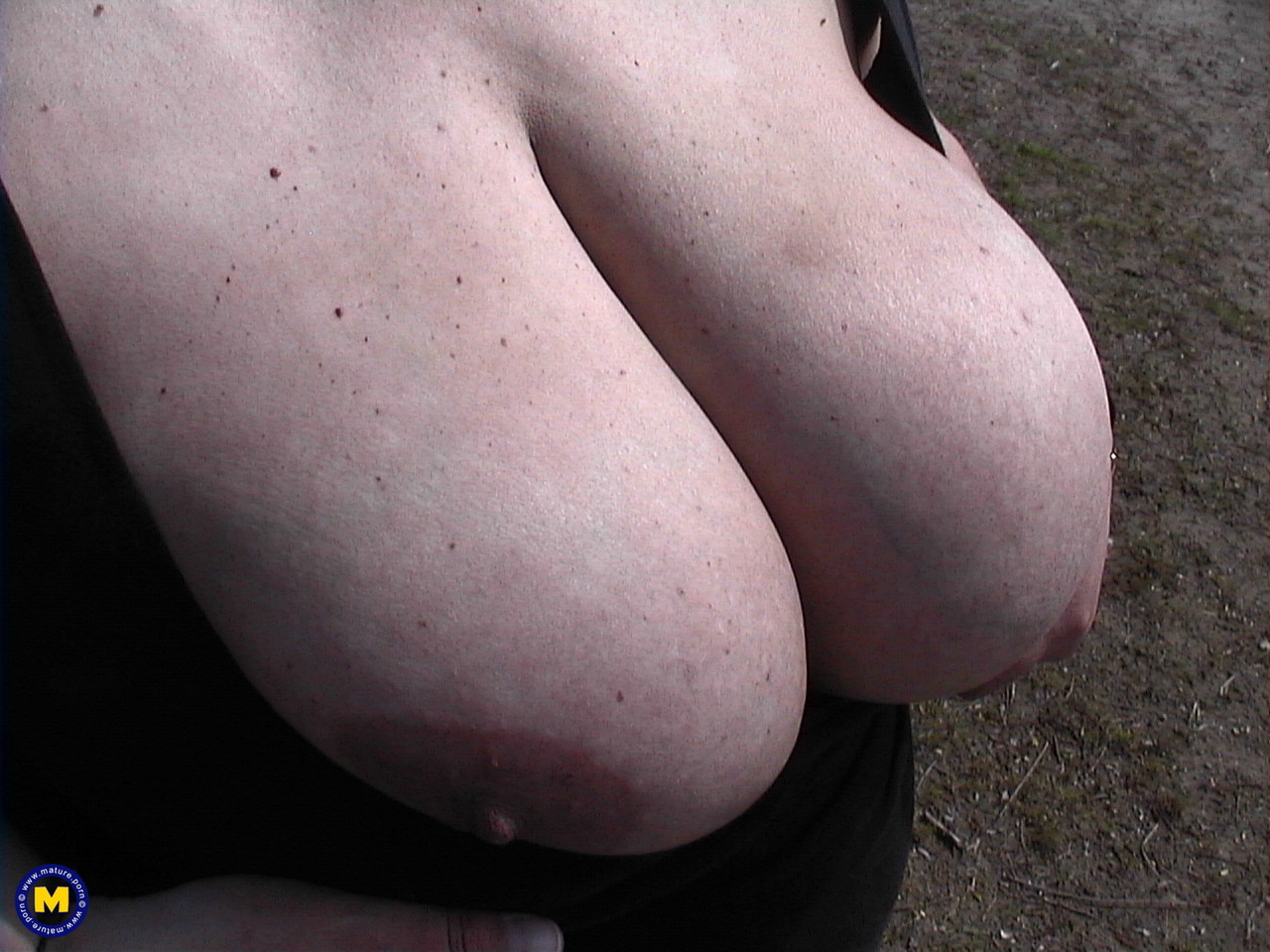 Big breasted mature Nelleke shows her fat ass and toys her pussy outdoors porn photo #424105166 | Mature NL Pics, Nelleke, BBW, mobile porn