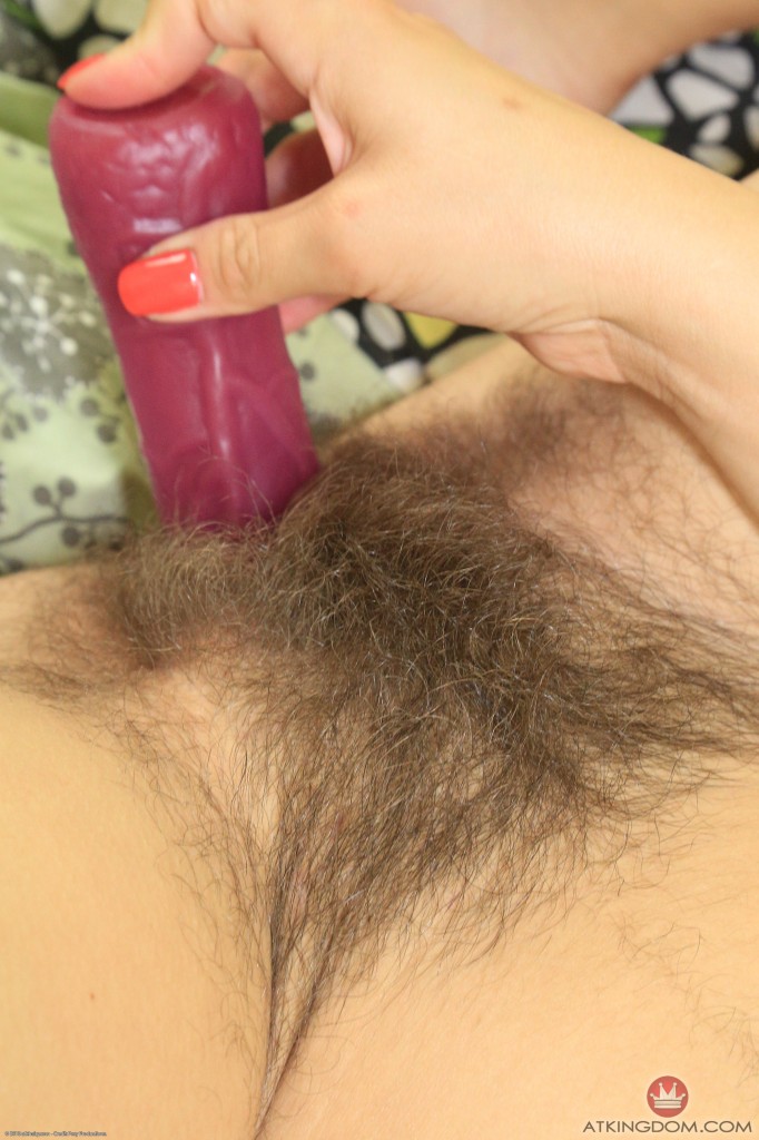 Cute amateur hippie Lexie reveals her hairy body and dildos her furry cooch porn photo #422816648