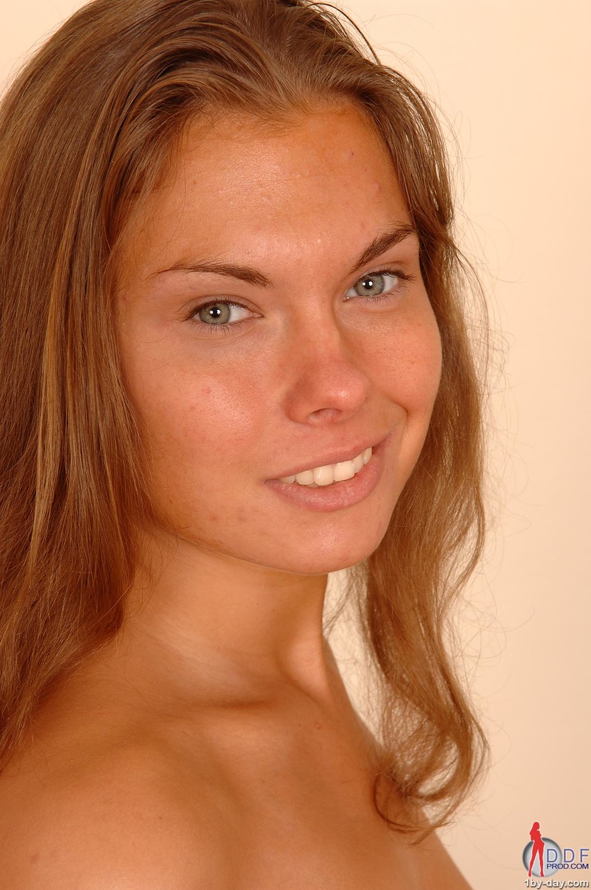 Beautiful redhead Johane Johansson spreads her pussy & licks her own feet porn photo #425388965