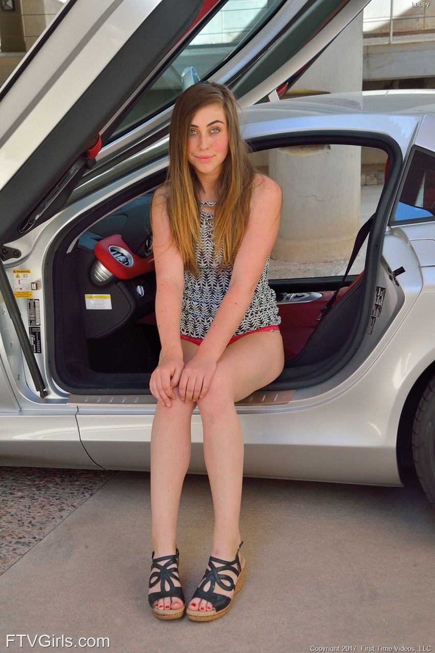 Babe with sexy blue eyes Lacey toying her horny pussy on her classy car photo porno #425159929 | FTV Girls Pics, Lacey, German, porno mobile