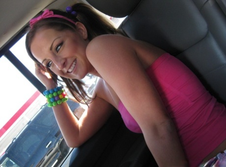 Before being humiliated, Melissa is a half-legal female bound with tape.
