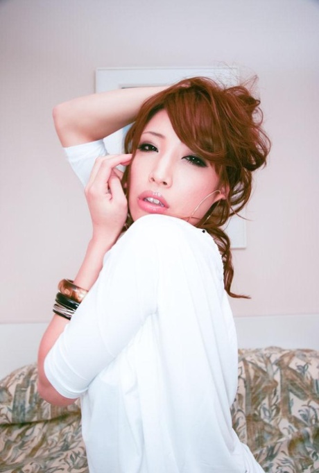 Pushing stoic movements for stunning Aya Sakuraba.