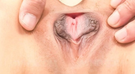 An Asian man named Ibuki has had his boobies fondled and cunted by the licked end of his penis.