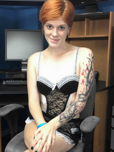 Redhead Tattoo Porn