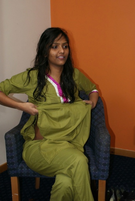 This is the first time that an Indian divya gets to strip off her shalwar suit and pose nude for the first time.