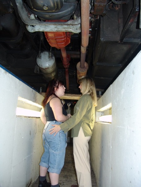 At the age of 12, sweet Susi and her partner enjoy playing with each other's tits in their play area.