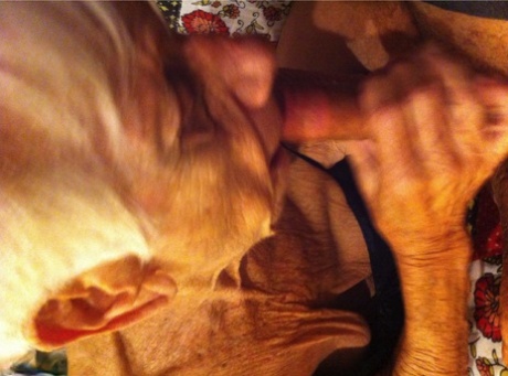 Really Old Granny Shows Off Her Cock Sucking Skills From A POV Perspective
