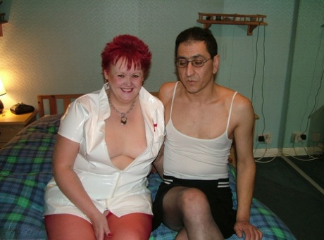 Mature Nurse With Red Hair Valgasmic Exposed Indulges In Foreplay With A Sissy