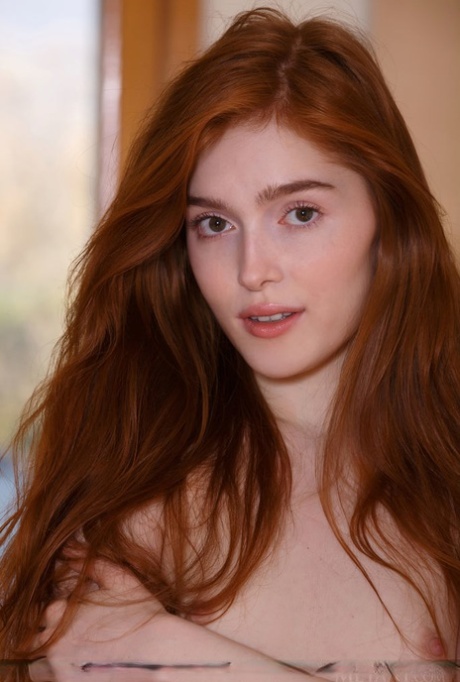 Redhead Teen Jia Lissa Shows Her Landing Strip Pussy In Fetish Clothing