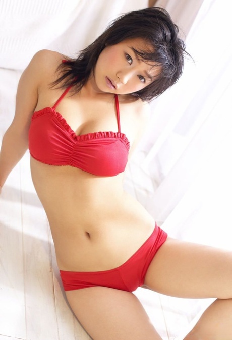 Japanese Model Aya Kanai Poses Non Nude In Swimwear By Herself