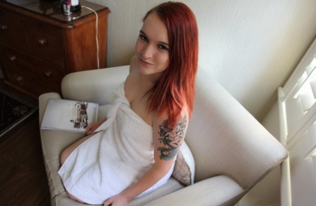 Tattooed Redhead Sierra Knight Displays Her Phat During Sexual Intercourse