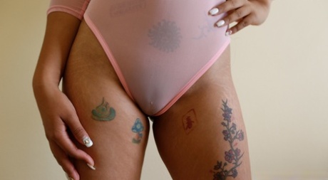 Tattooed Asian Amateur Jureka Del Mar Spits Out Cum After POV Sex