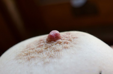 Sequoia, a scruffy amateur, grabs her buttocks upon discovering her ample natural companions.
