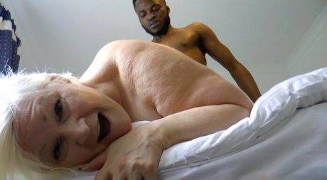 At present, Lacey Starr, a young black woman, and her boyfriend of several years have sexual intercourse on a bed.