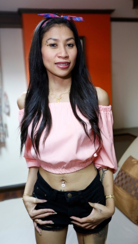 After POV sex, Newcy, an Asian first-timer, experiences sperm leakage in her pussy.