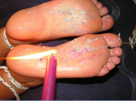 The Pain Files - Hot wax from candles on the feet.