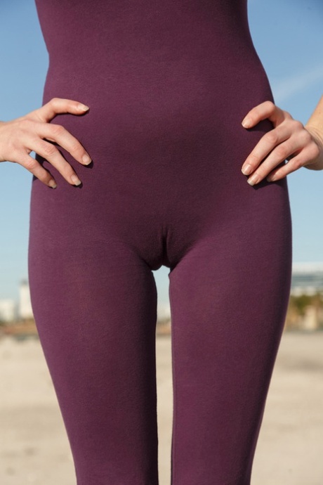 See Through Yoga Pants Cameltoe