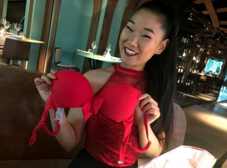 Asian amateur woman Katana engages in POV sex on the first date.