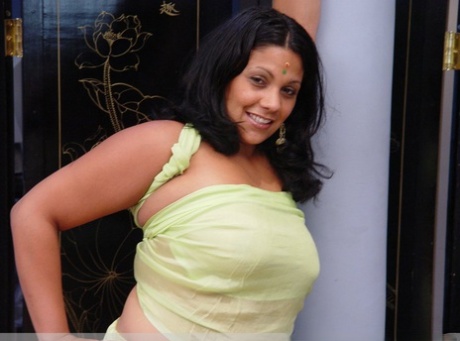 An attractive and massively large, platinum-colored Indian