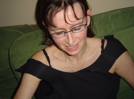 Lady Slutscot Susan wears glasses to facilitate sexual intercourse and self-pleasure.