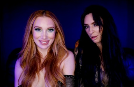 Discerning pornstars are Madison Morgan & Misha Montana, engaging in lesbian activity.