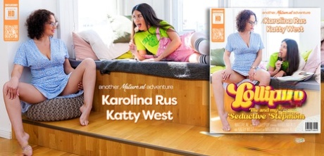 Karolina Russ and Katty West engage in lesbian sex.