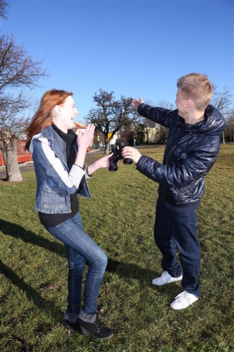 Young redhead decides that it's time to lose her virginity with Mr Right