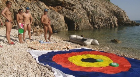 A Day At A Nude Beach Turns Into A Day Of Group Sex Fucking Under The Hot Sun