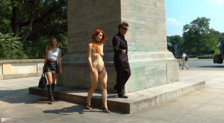 In public, natural redheads are compelled to engage in humiliating sexual acts.