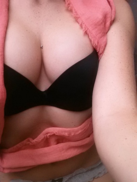 Selfies Of Amateur Freckles Showing Hot Teen Tits & Sheer Panties Close Up