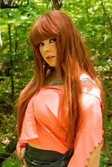 FIERY Redhead Kelly Monrock Is A Gorgeous Little Quebec Cutie With It Going ON