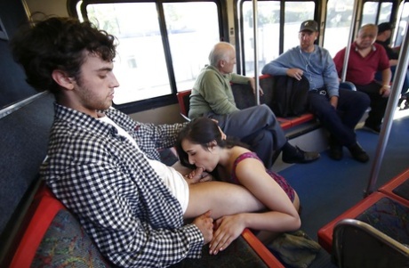 Blowjob Public Bus - Public Bus Blowjob Porn Pics & Naked Photos - PornPics.com