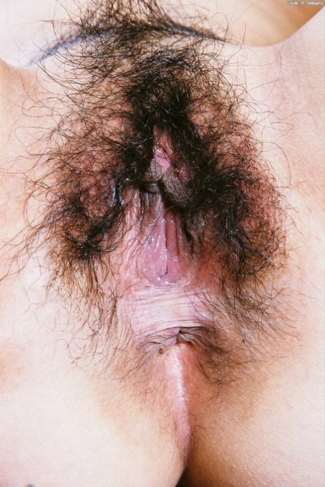 Asian Amateur Junko Showing Off Hairy Oriental Vagina After Panty Removal