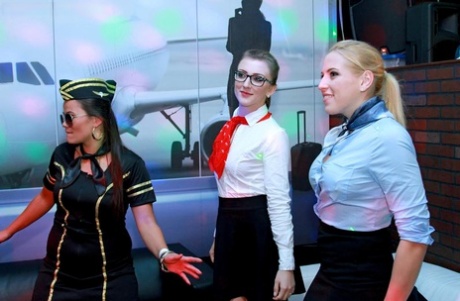 Swinging party lives of pilots and stewardesses revealed within