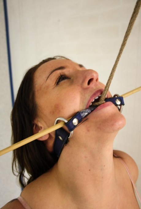 While trapped in ropes and experiencing intense sexual stimulation, DD amazing BDSM domination was observed.
