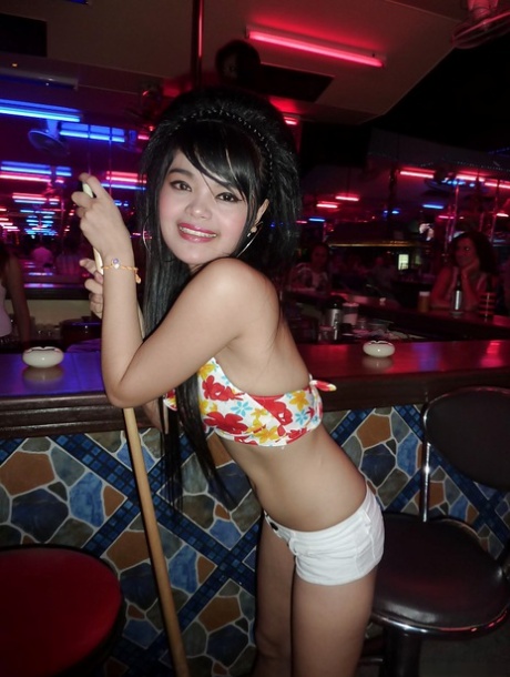 In a seductive move, an Asian girl in white shorts is picked on and then sexually stimulated.