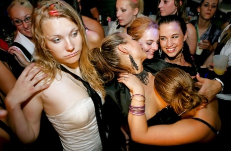 Seductive Amateur Babes Are Into Wild Groupsex At The Hardcore Party
