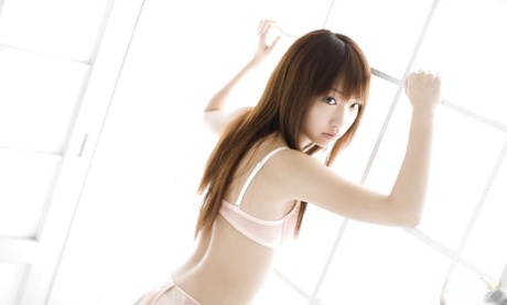 Pretty Asian Teen Hina Kurumi Revealing Her Tiny Tits With Hard Nipples