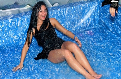 Fetching gals getting wet and going wild at the drunk party #15