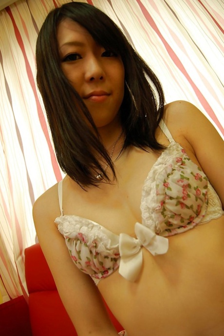 Asian Teen Natsumi Sakaguchi Getting Naked And Playing With A Vibrator