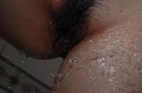 An Asian female companion known as Little Lilf, accompanied by tiny tits and hairy cuddling, Sae Aida is bathing in her own body.