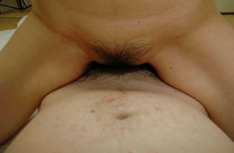 The Asian MILF Yoko Ikeda's hairy pussy is often fed toys and hard dick.