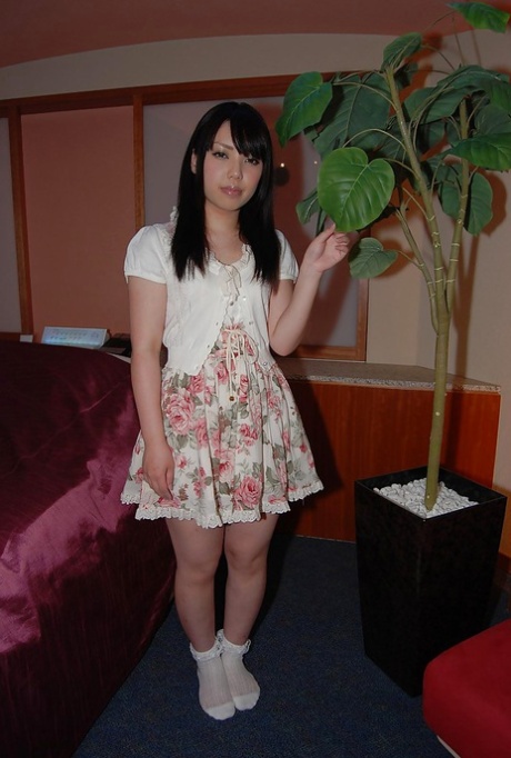 Lovely Asian Teen Chisa Nagata Getting Nude And Vibing Her Slit