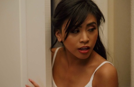 Lesbian MILF With Big Tits Ariella Ferrera Schools Asian Teen Ember Snow